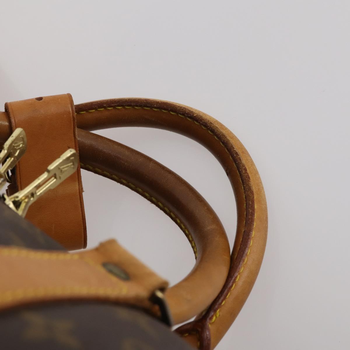 LOUIS VUITTON Monogram Keepall 60 Boston Bag M41422 LV Auth 192979