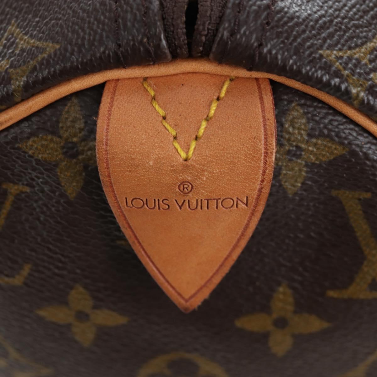 LOUIS VUITTON Monogram Speedy 40 Hand Bag M41522 LV Auth 192980V