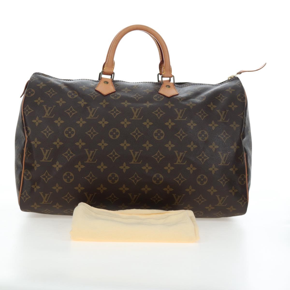 LOUIS VUITTON Monogram Speedy 40 Hand Bag M41522 LV Auth 192980V