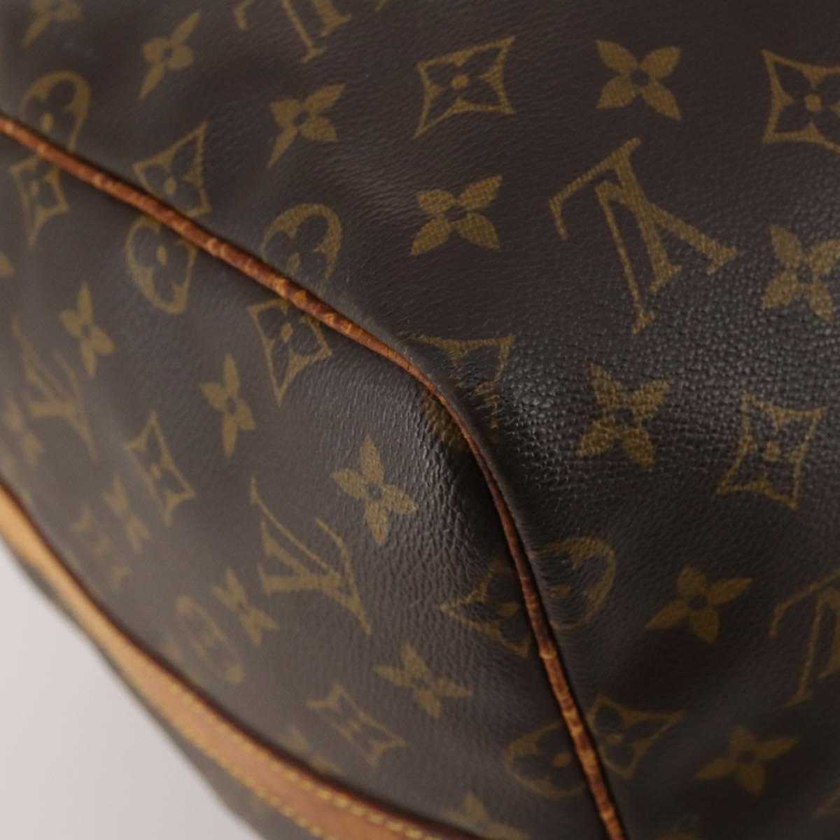 LOUIS VUITTON Monogram Keepall Bandouliere 55 Boston Bag M41414 LV Auth 192981