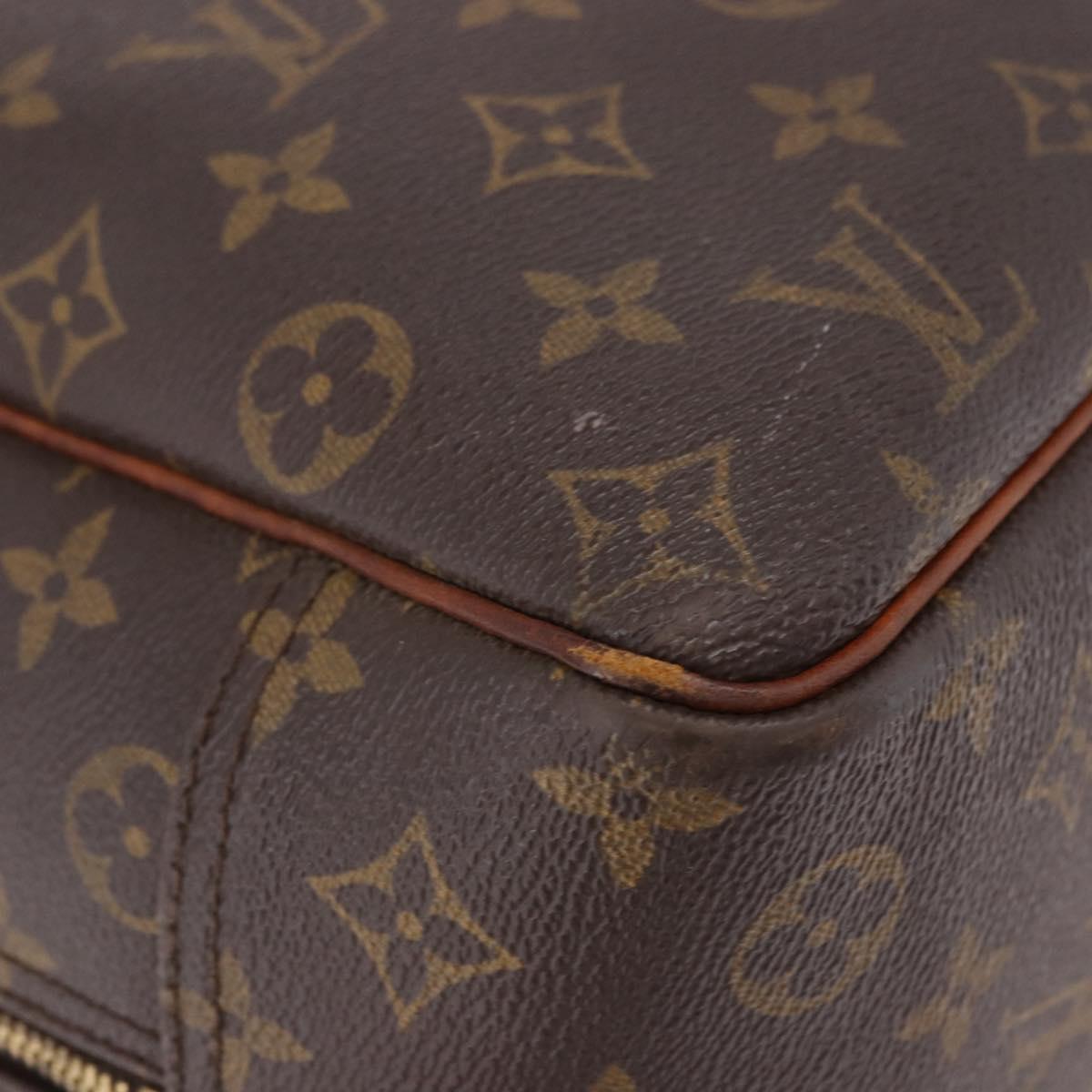 LOUIS VUITTON Monogram Deauville Hand Bag M47270 LV Auth 192982