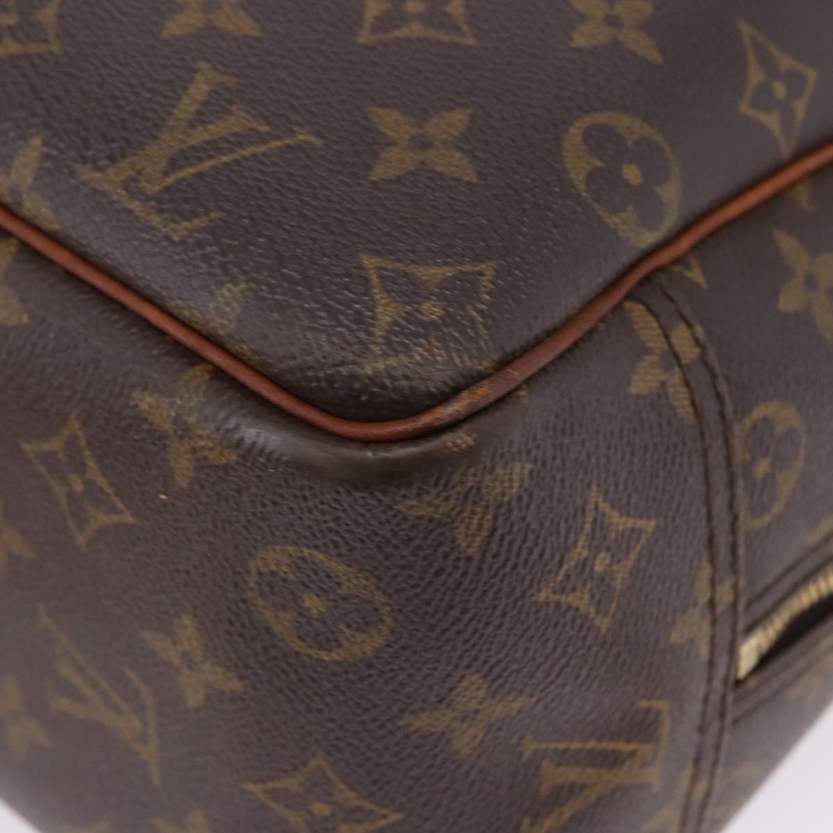 LOUIS VUITTON Monogram Deauville Hand Bag M47270 LV Auth 192982