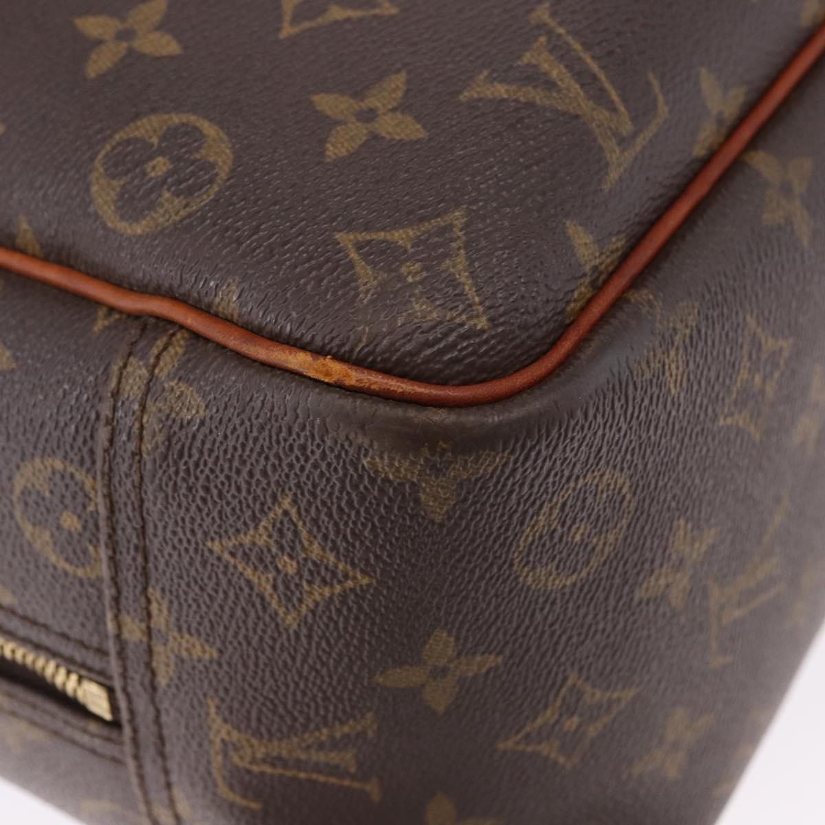 LOUIS VUITTON Monogram Deauville Hand Bag M47270 LV Auth 192982