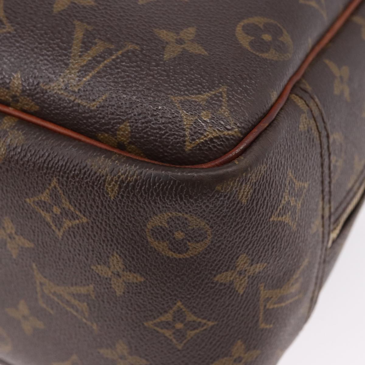 LOUIS VUITTON Monogram Deauville Hand Bag M47270 LV Auth 192982