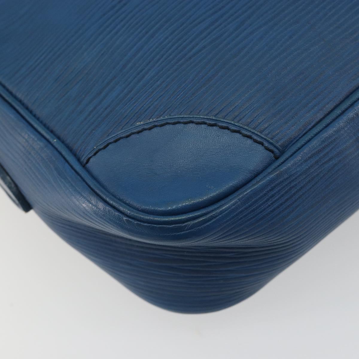 LOUIS VUITTON Epi Trocadero 23 Shoulder Bag Blue M52305 LV Auth 192985