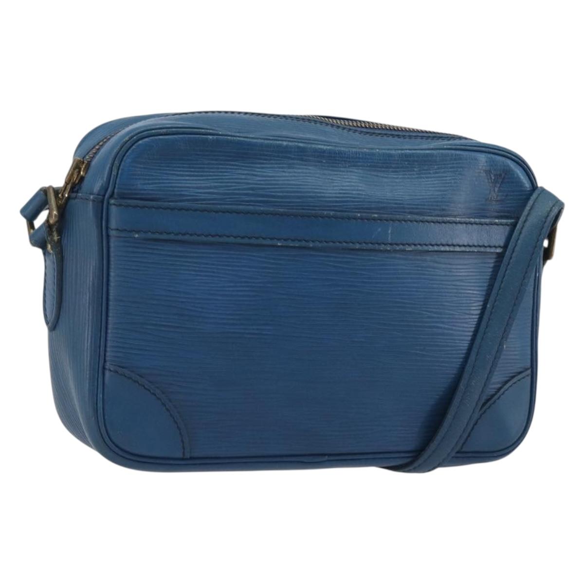 LOUIS VUITTON Epi Trocadero 23 Shoulder Bag Blue M52305 LV Auth 192985