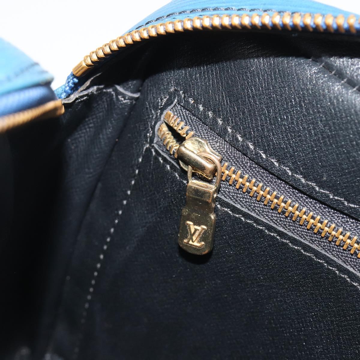 LOUIS VUITTON Epi Trocadero 23 Shoulder Bag Blue M52305 LV Auth 192985