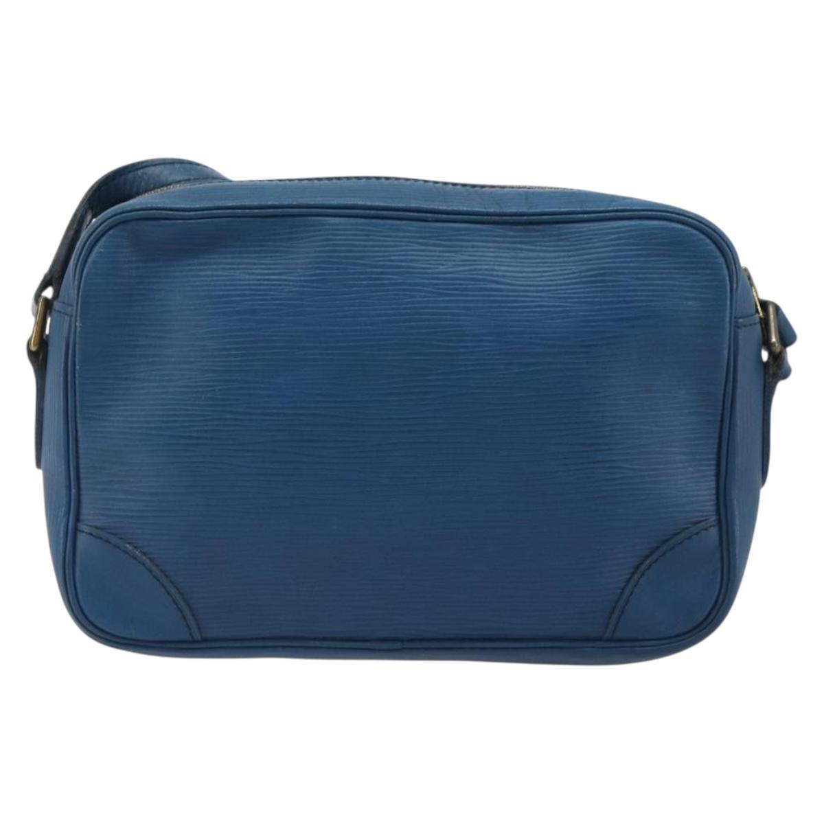 LOUIS VUITTON Epi Trocadero 23 Shoulder Bag Blue M52305 LV Auth 192985