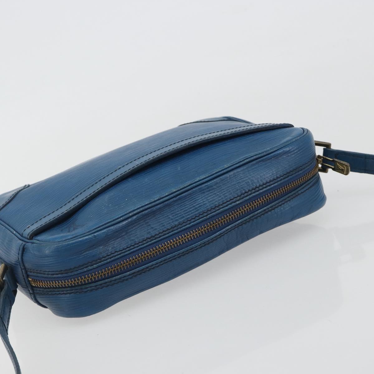 LOUIS VUITTON Epi Trocadero 23 Shoulder Bag Blue M52305 LV Auth 192985