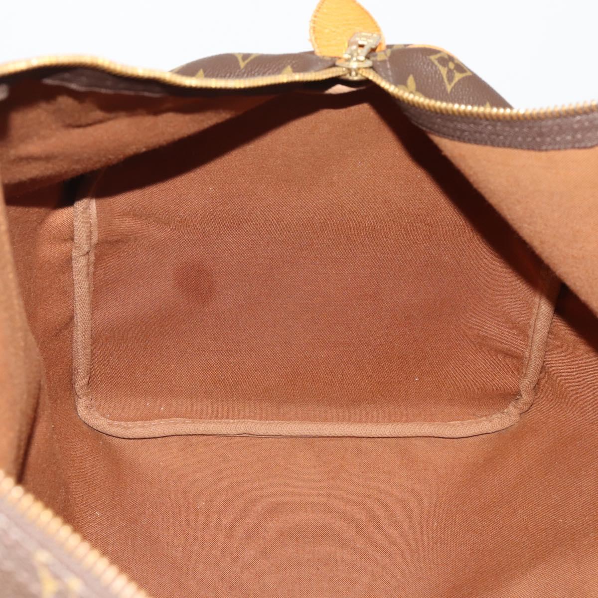 LOUIS VUITTON Monogram Keepall 55 Boston Bag M41424 LV Auth 192989