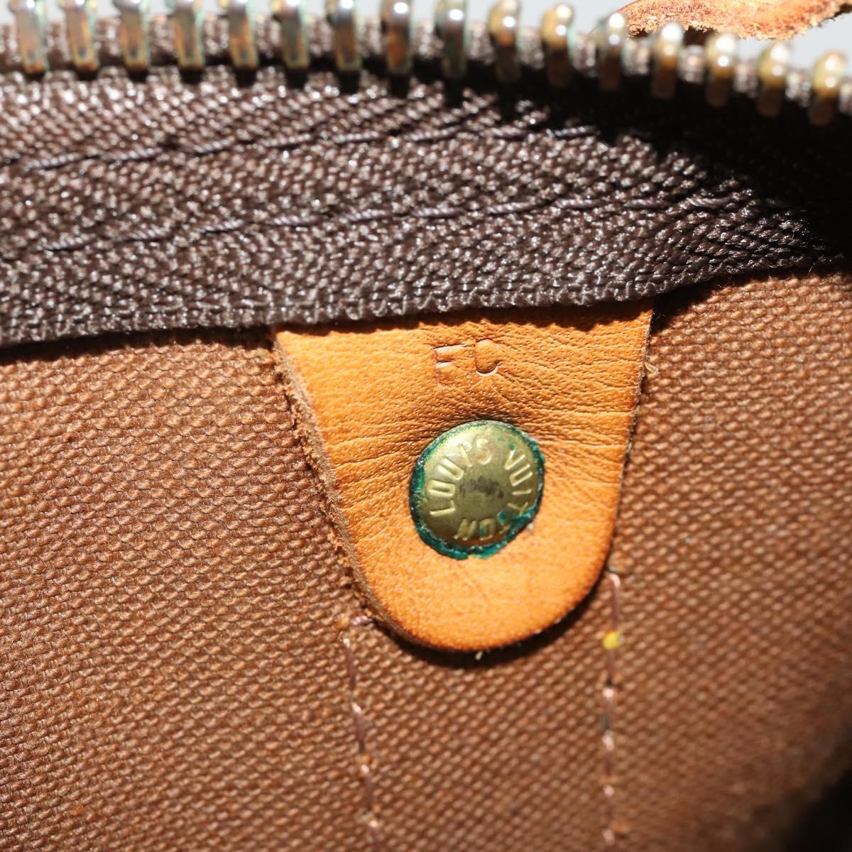 LOUIS VUITTON Monogram Keepall 55 Boston Bag M41424 LV Auth 192989