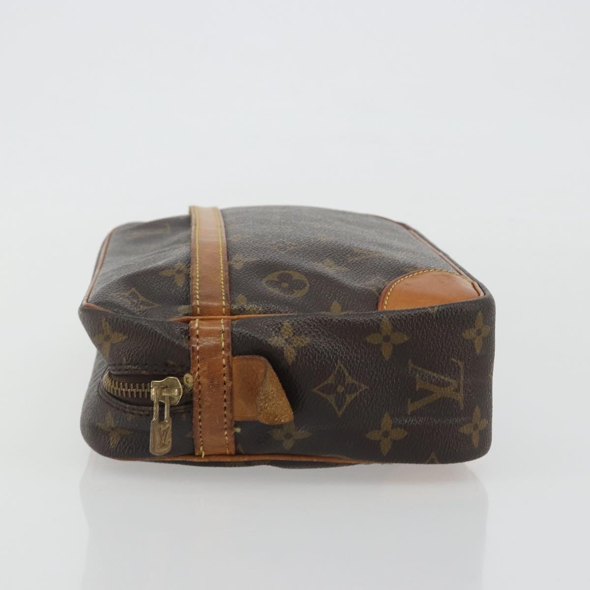 LOUIS VUITTON Monogram Compiegne 28 Clutch Bag M51845 LV Auth 192990