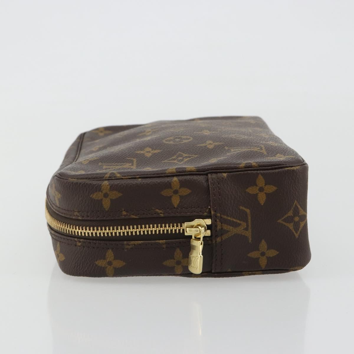 LOUIS VUITTON Monogram Trousse Toilette 23 Clutch Bag M47524 LV Auth 192991