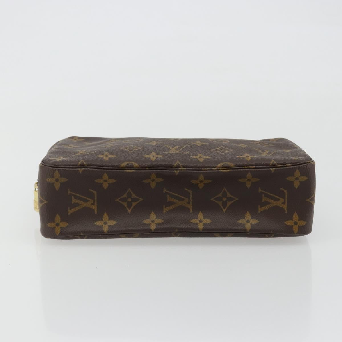 LOUIS VUITTON Monogram Trousse Toilette 23 Clutch Bag M47524 LV Auth 192991