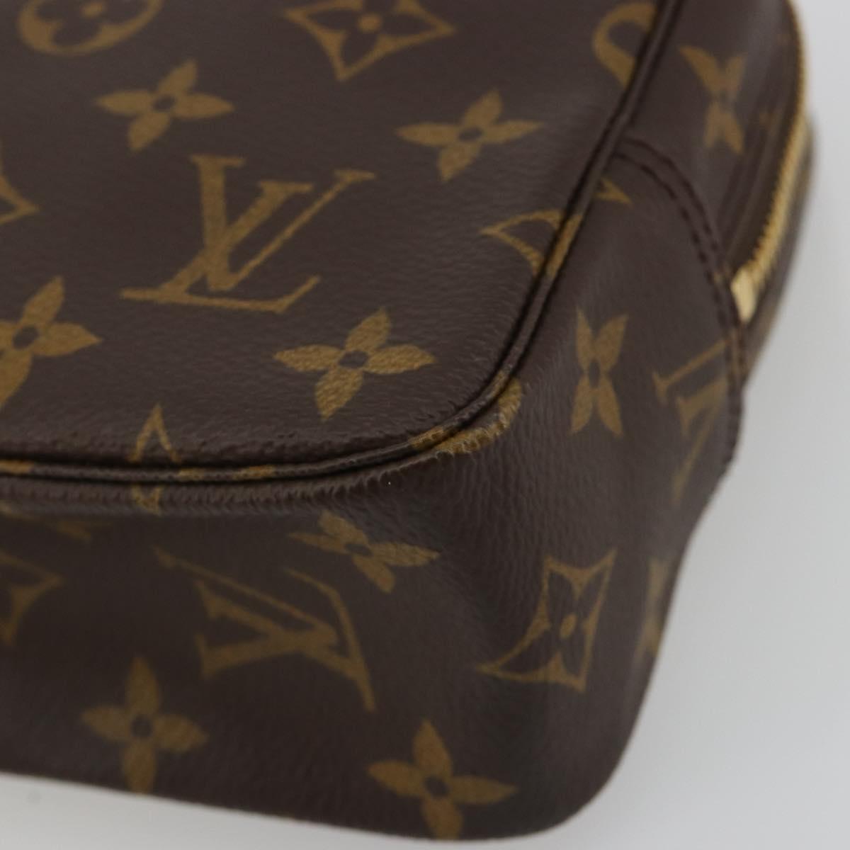 LOUIS VUITTON Monogram Trousse Toilette 23 Clutch Bag M47524 LV Auth 192991