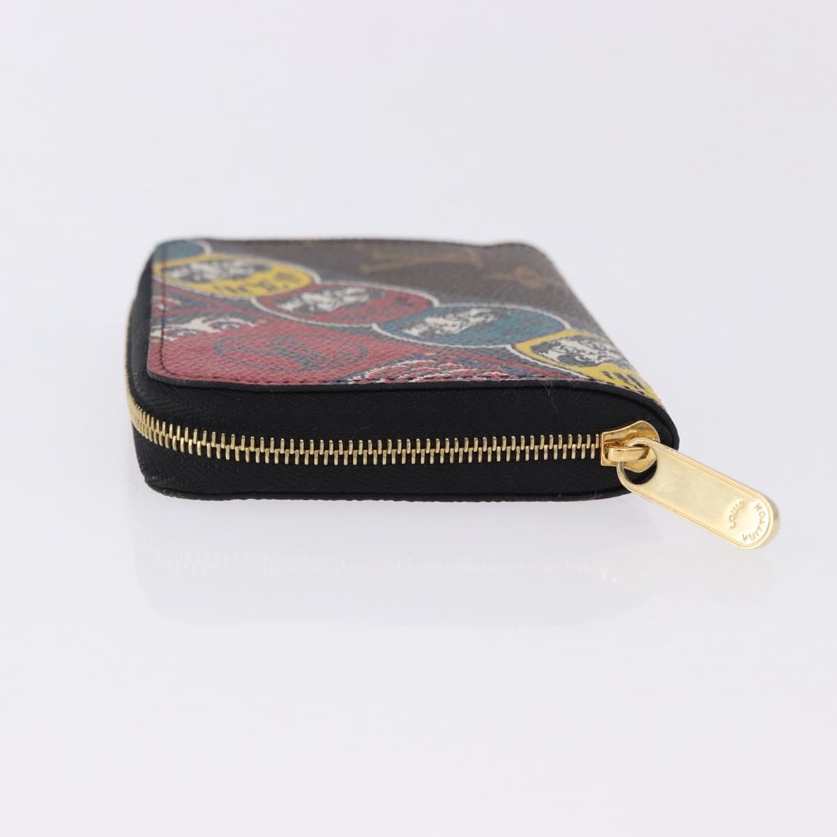 LOUIS VUITTON Monogram Zippy Coin Purse Yamamoto Hirosai M67250 LV Auth 192992M
