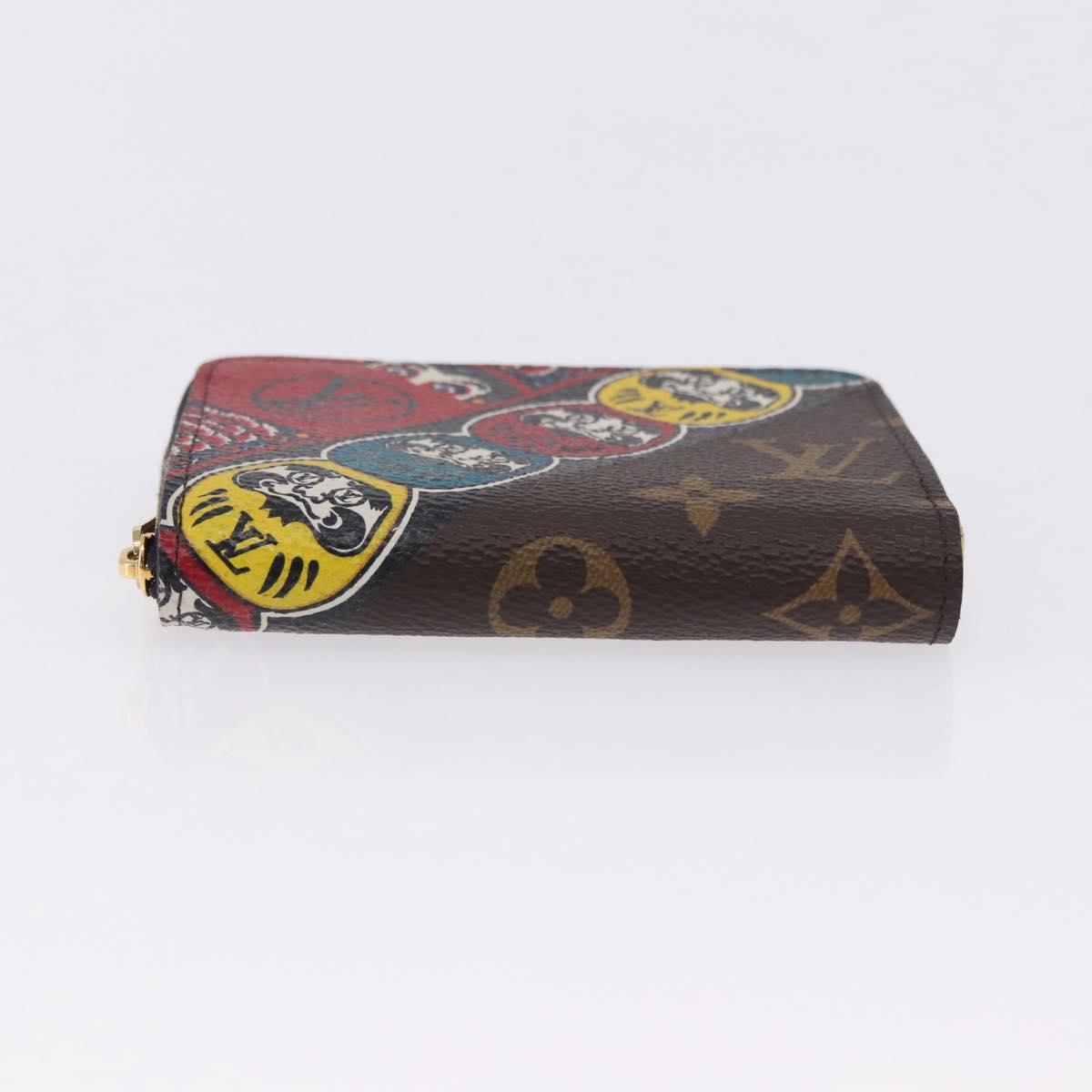 LOUIS VUITTON Monogram Zippy Coin Purse Yamamoto Hirosai M67250 LV Auth 192992M