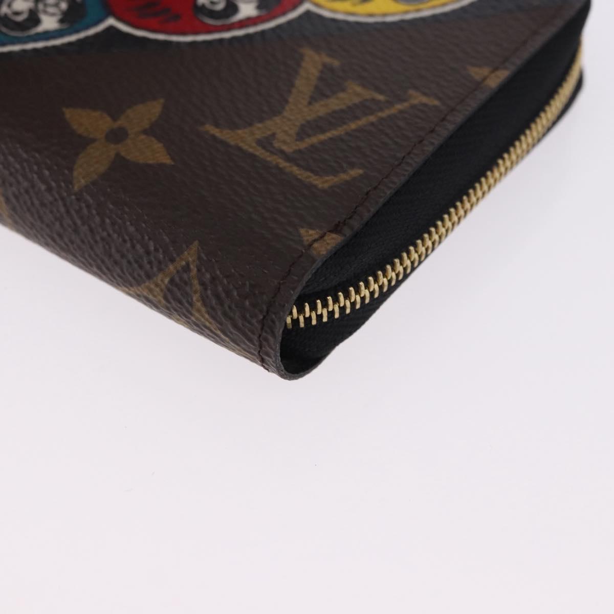 LOUIS VUITTON Monogram Zippy Coin Purse Yamamoto Hirosai M67250 LV Auth 192992M