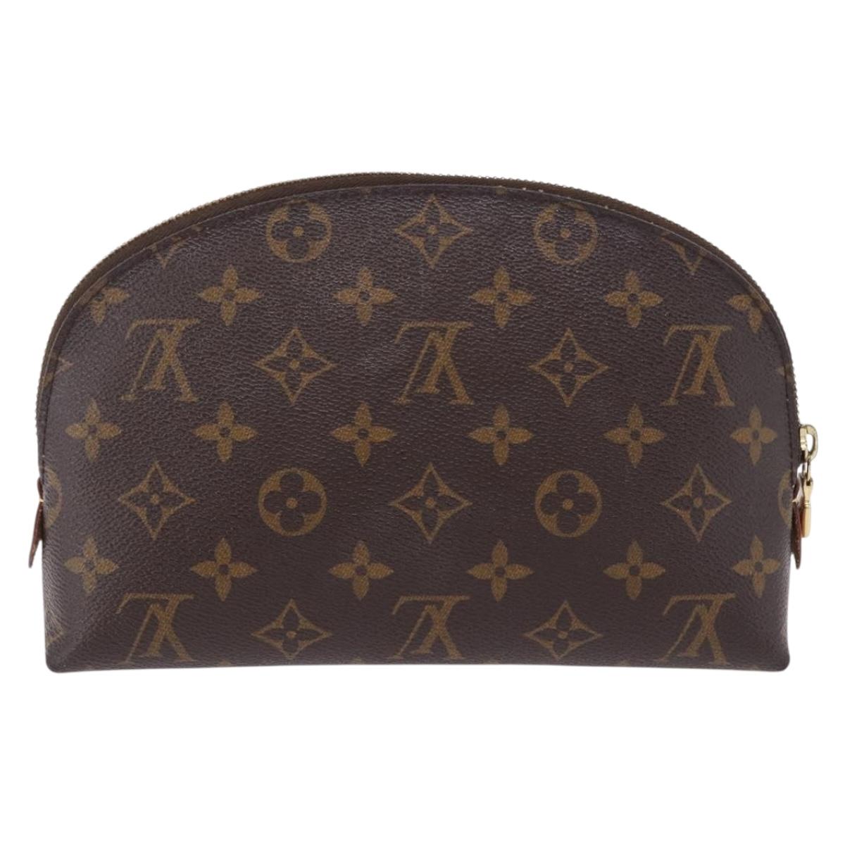 LOUIS VUITTON Monogram Pochette Cosmetic GM Cosmetic Pouch M47353 Auth 192996A