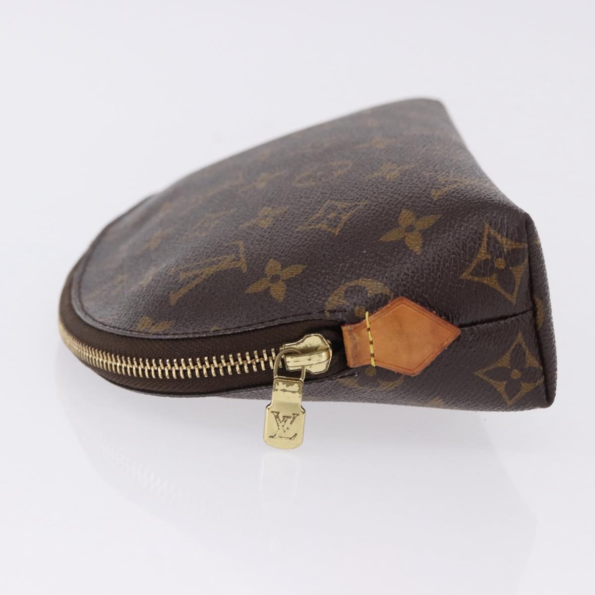 LOUIS VUITTON Monogram Pochette Cosmetic GM Cosmetic Pouch M47353 Auth 192996A