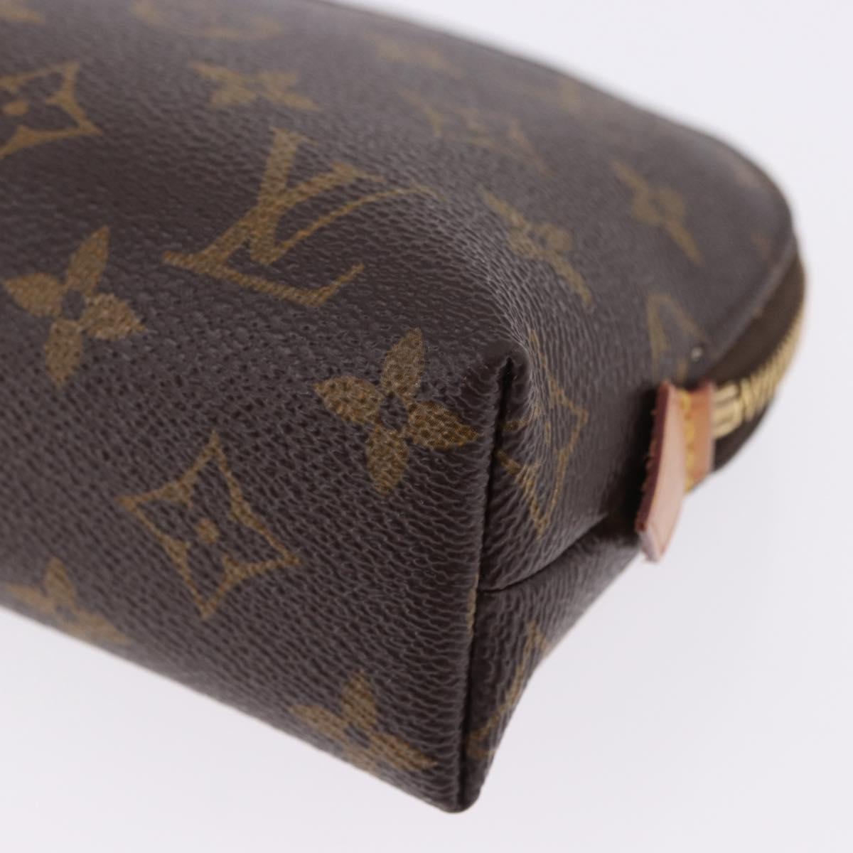 LOUIS VUITTON Monogram Pochette Cosmetic GM Cosmetic Pouch M47353 Auth 192996A