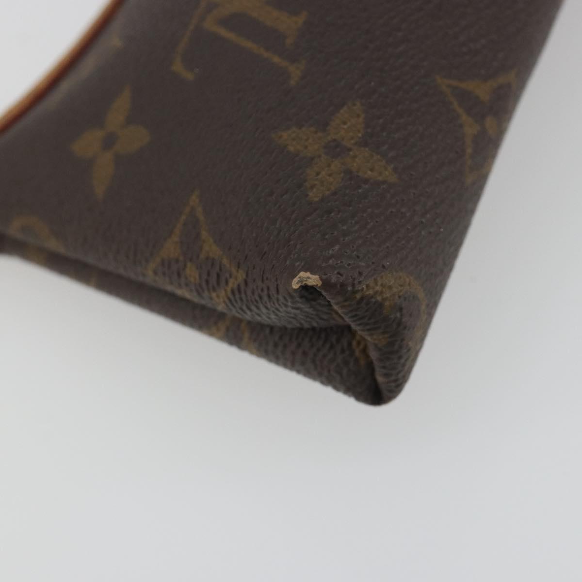 LOUIS VUITTON Monogram Mini Pochette Delight Full Pouch M40309 LV Auth 192999