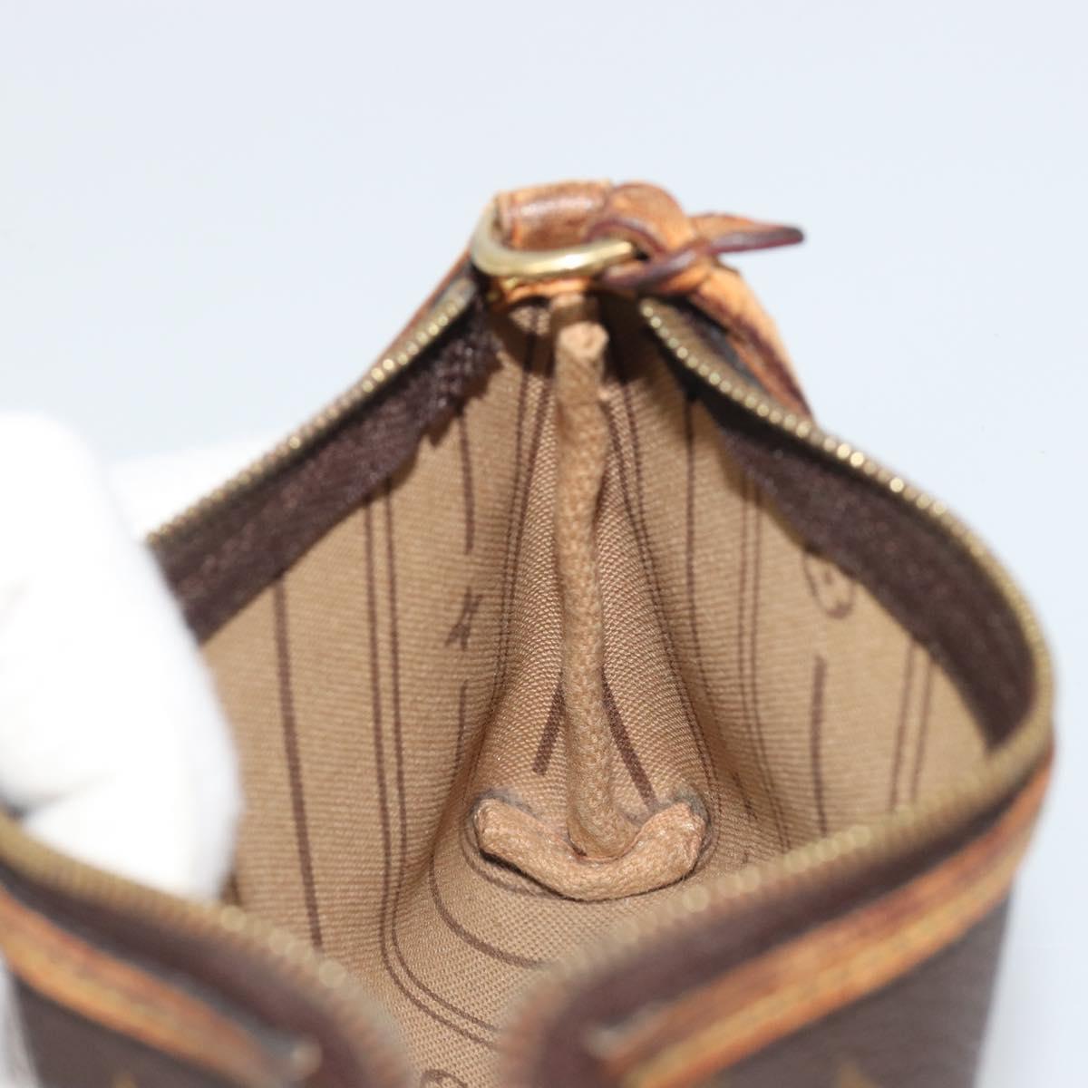 LOUIS VUITTON Monogram Mini Pochette Delight Full Pouch M40309 LV Auth 192999