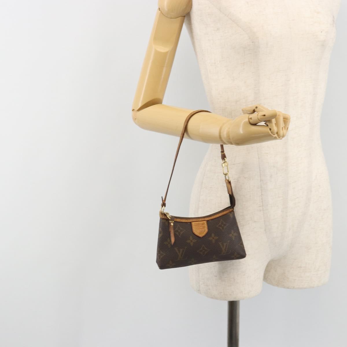 LOUIS VUITTON Monogram Mini Pochette Delight Full Pouch M40309 LV Auth 192999