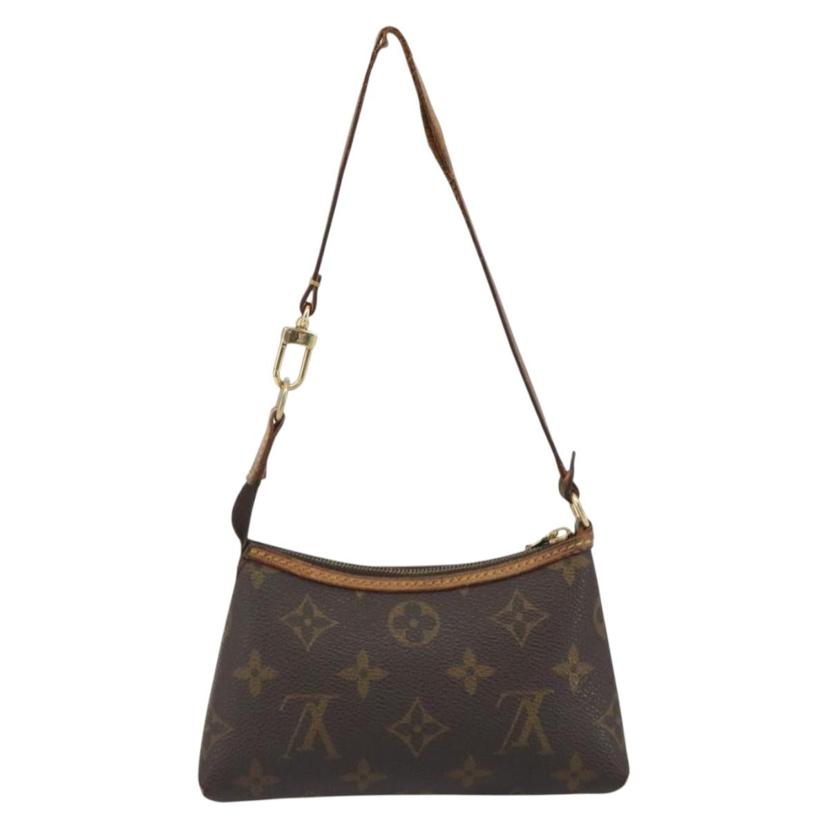 LOUIS VUITTON Monogram Mini Pochette Delight Full Pouch M40309 LV Auth 192999
