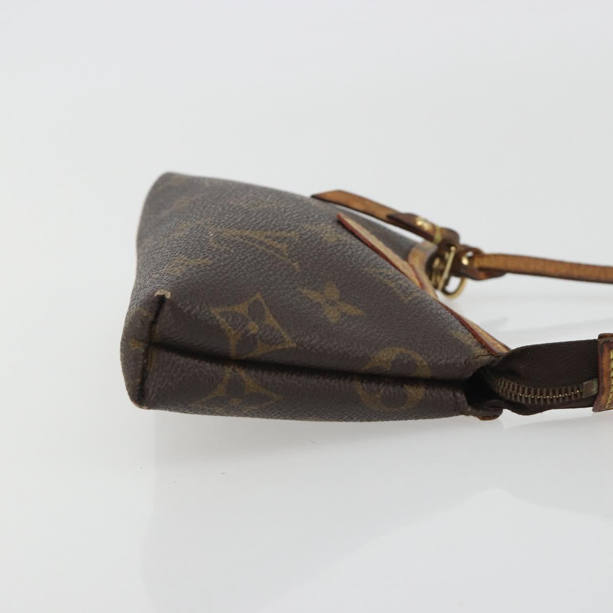 LOUIS VUITTON Monogram Mini Pochette Delight Full Pouch M40309 LV Auth 192999