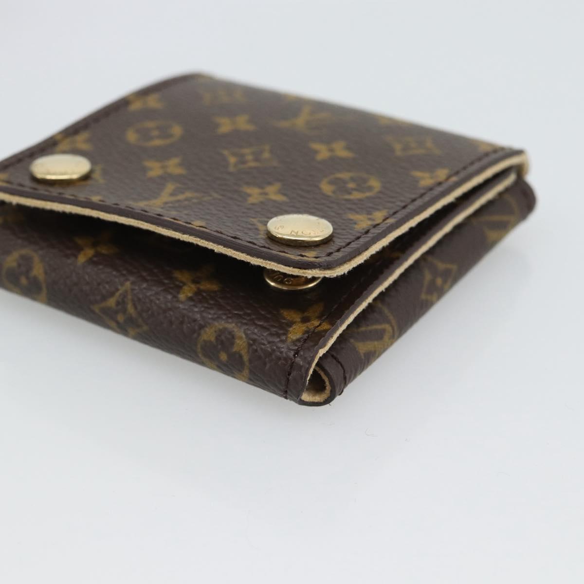 LOUIS VUITTON Monogram Jewelry Case Jewelry Box LV Auth 193000V