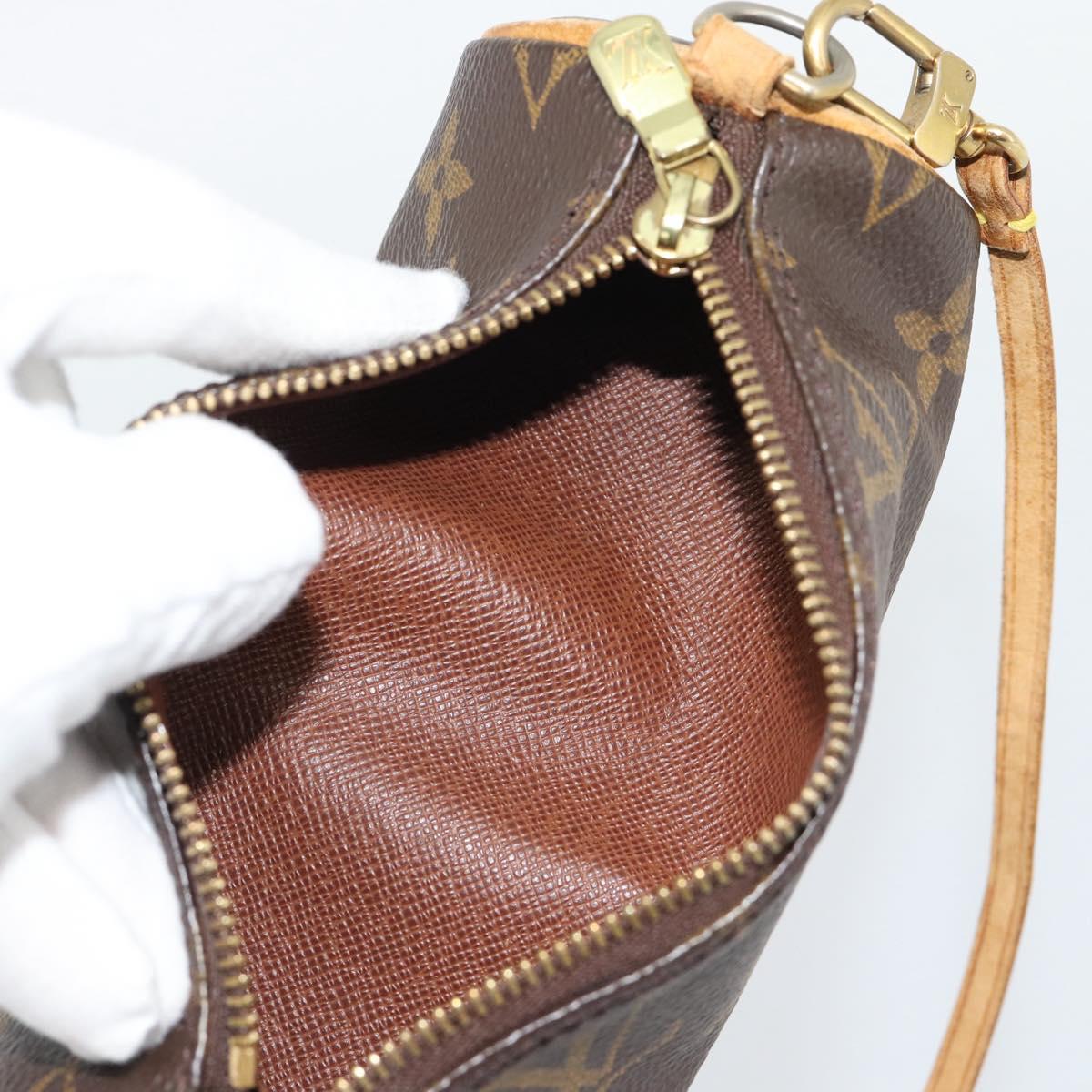 LOUIS VUITTON Monogram Papillon Pouch LV Auth 193005