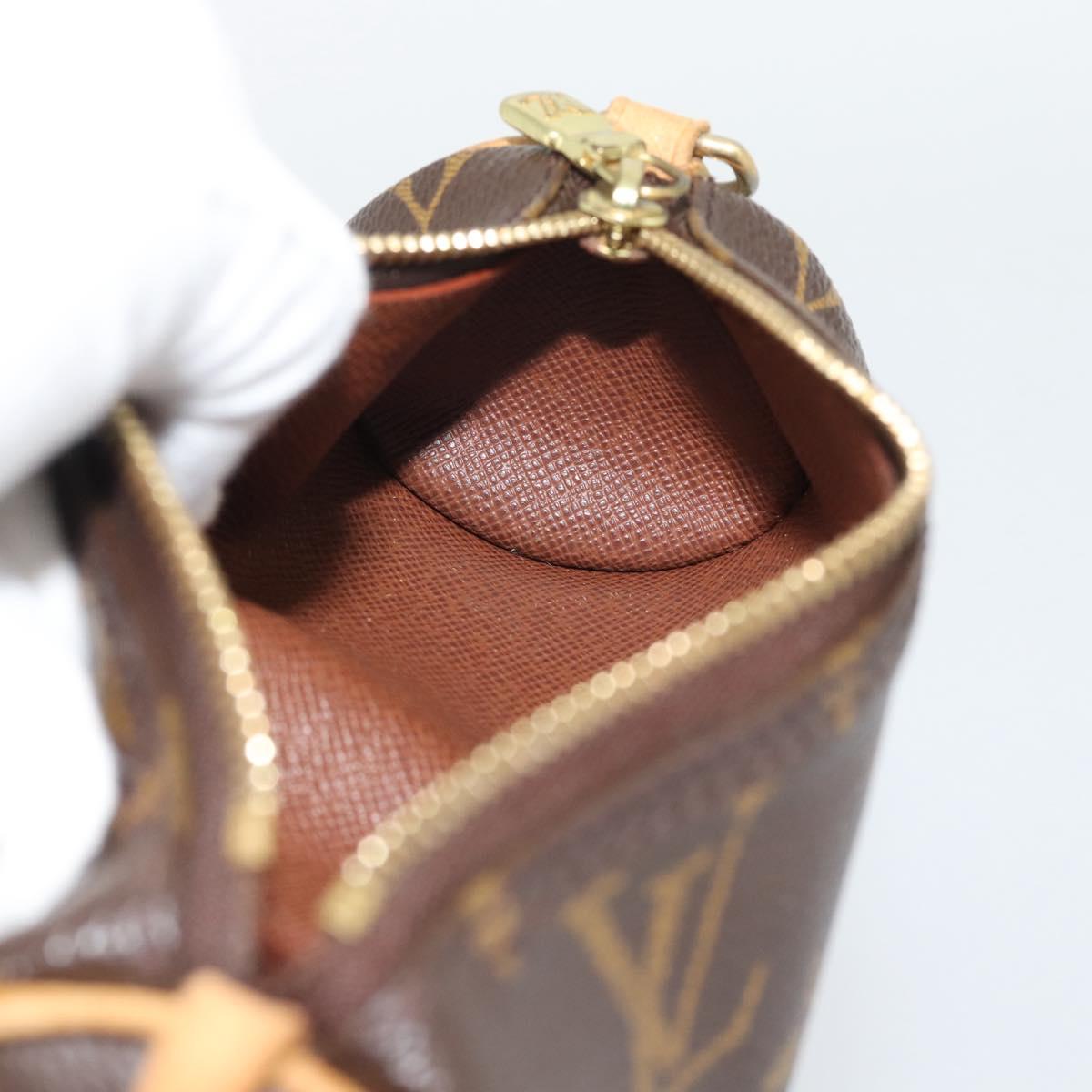 LOUIS VUITTON Monogram Papillon Pouch LV Auth 193005