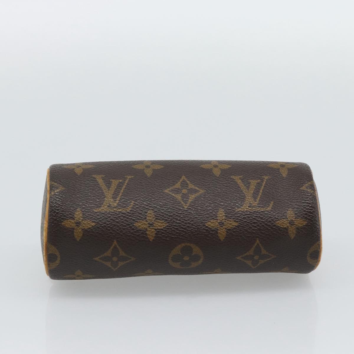 LOUIS VUITTON Monogram Papillon Pouch LV Auth 193005