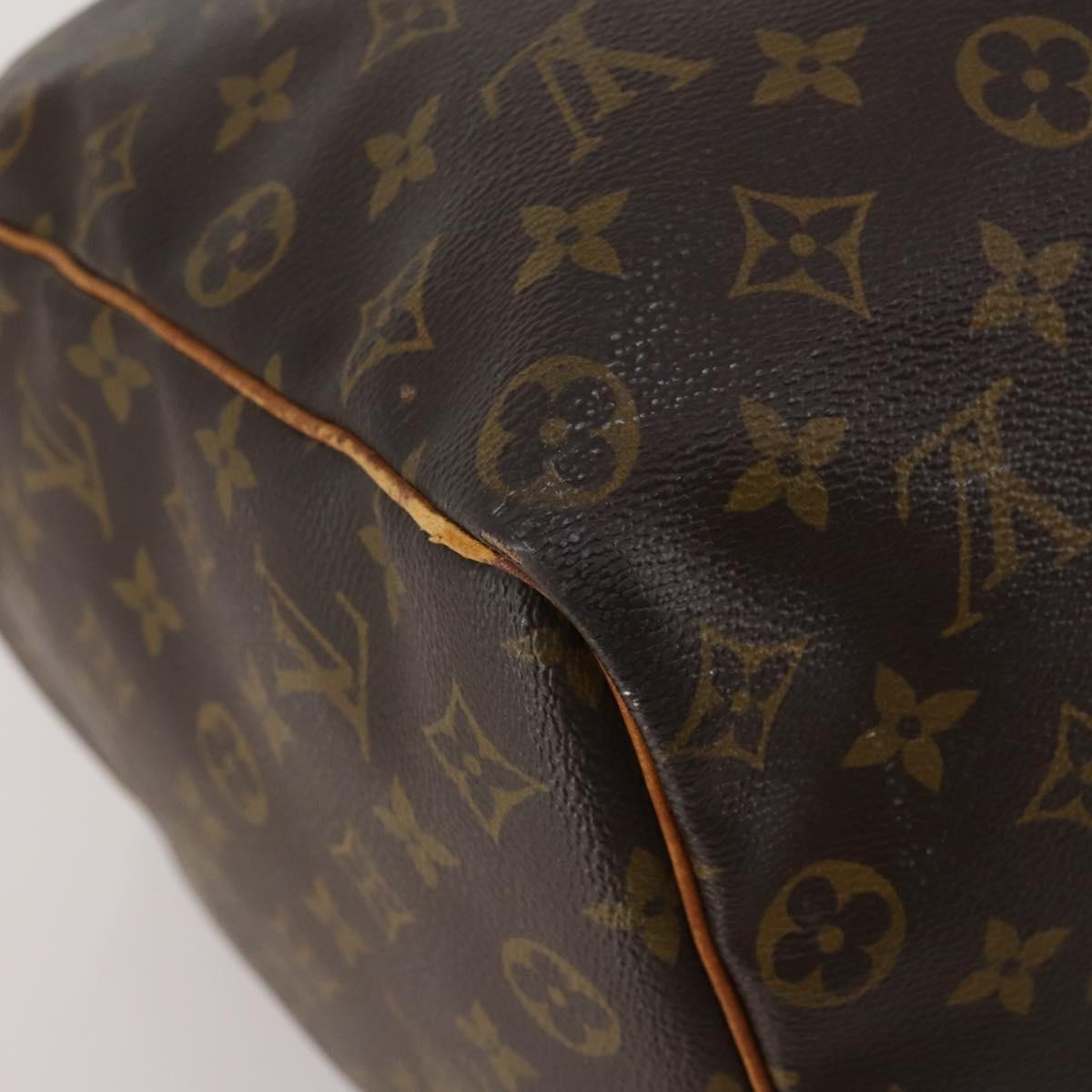 LOUIS VUITTON Monogram Keepall 50 Boston Bag M41426 LV Auth 193006