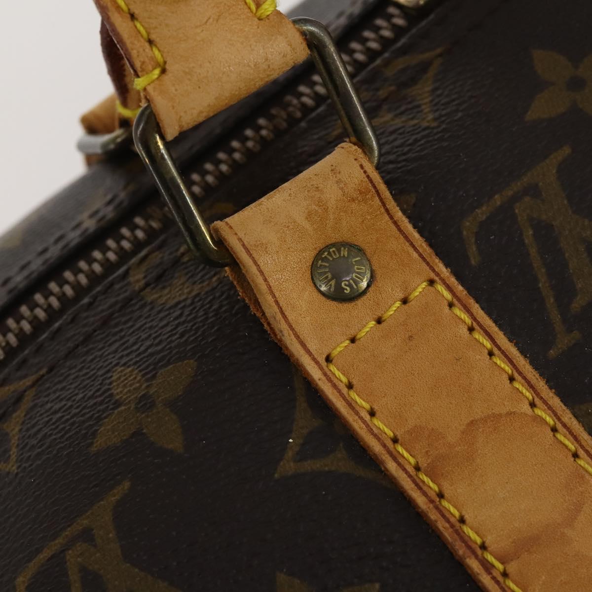 LOUIS VUITTON Monogram Keepall 50 Boston Bag M41426 LV Auth 193006
