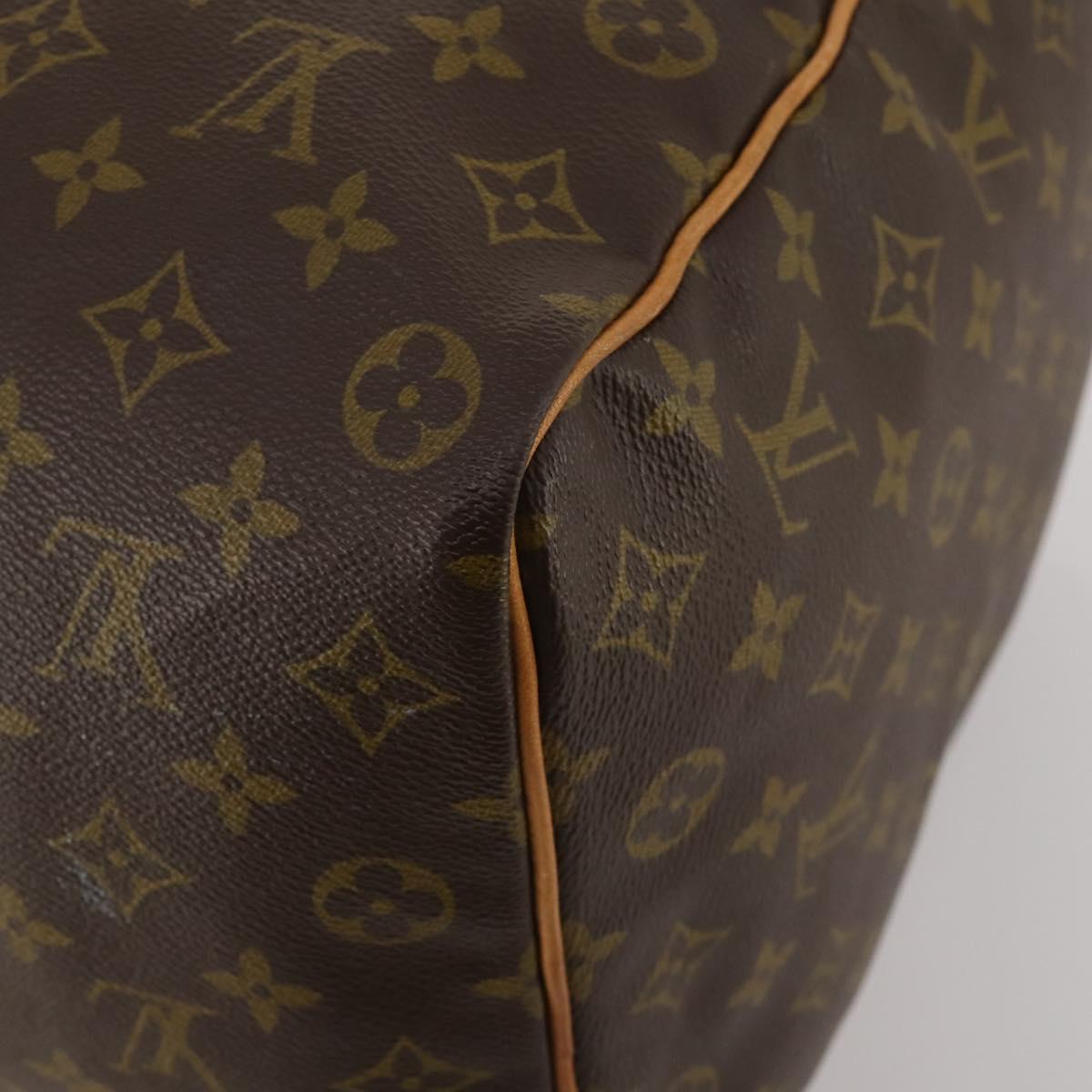 LOUIS VUITTON Monogram Keepall 50 Boston Bag M41426 LV Auth 193007A