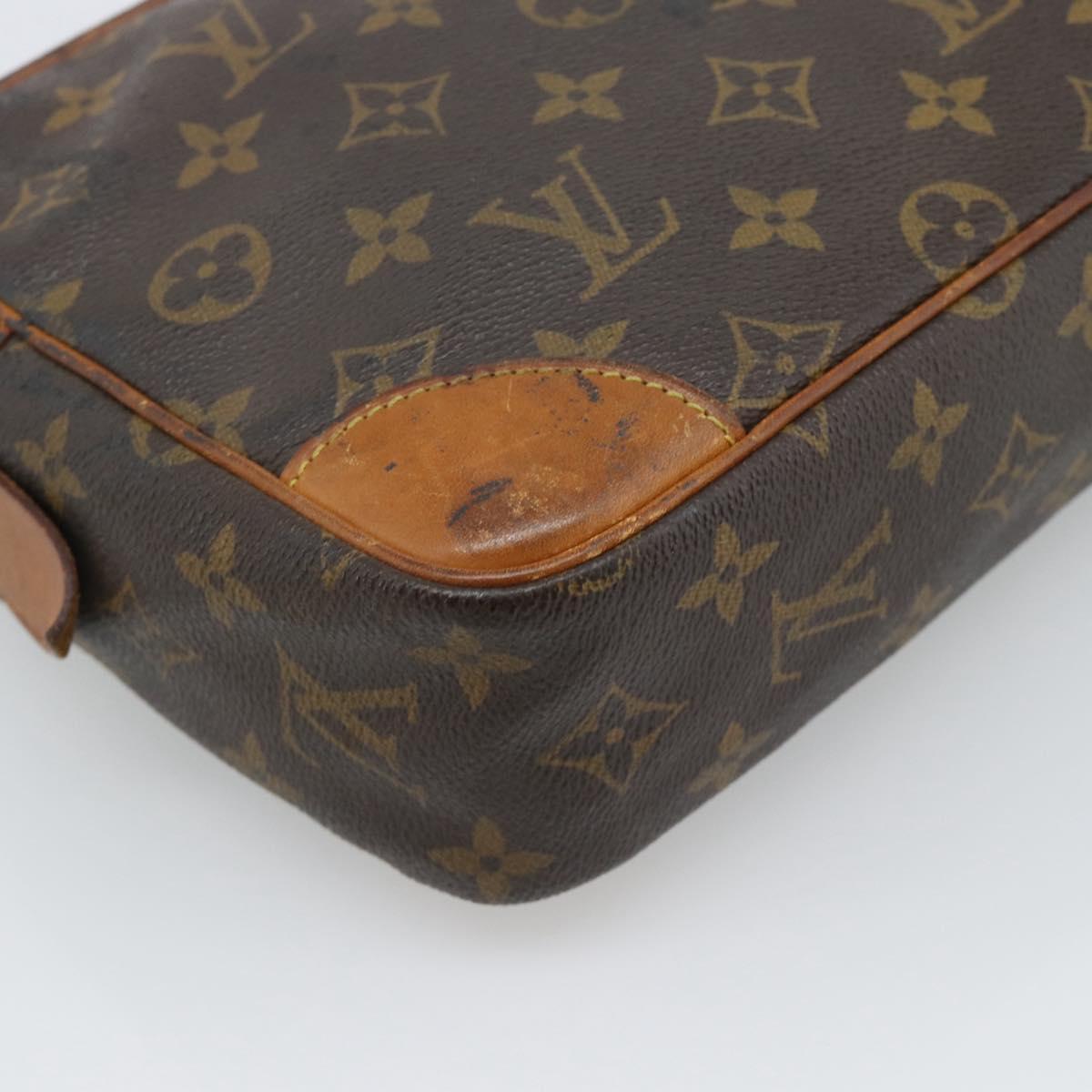 LOUIS VUITTON Monogram Compiegne 28 Clutch Bag M51845 LV Auth 193008