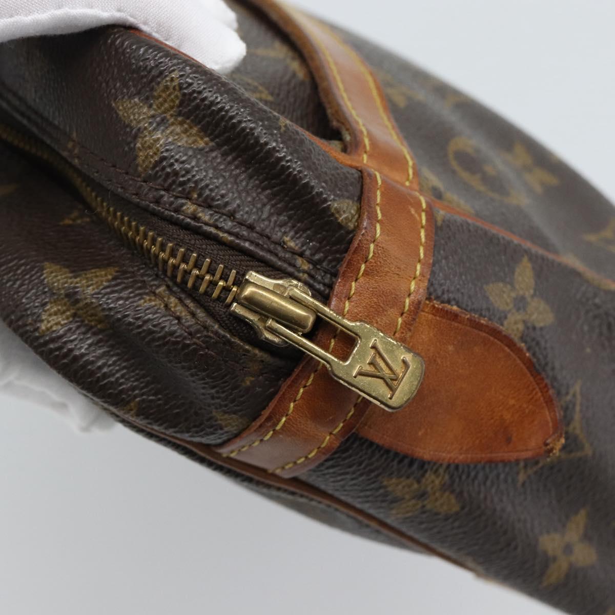 LOUIS VUITTON Monogram Compiegne 28 Clutch Bag M51845 LV Auth 193008