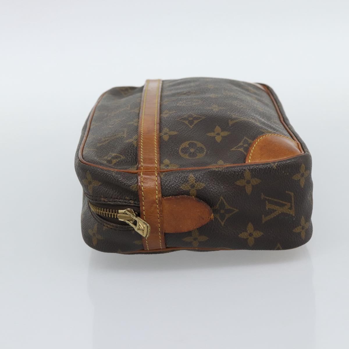 LOUIS VUITTON Monogram Compiegne 28 Clutch Bag M51845 LV Auth 193008