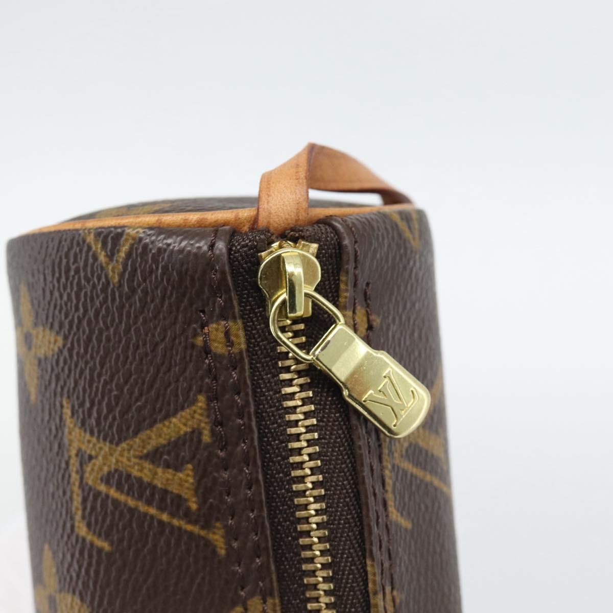 LOUIS VUITTON Monogram Papillon Pouch LV Auth 193015