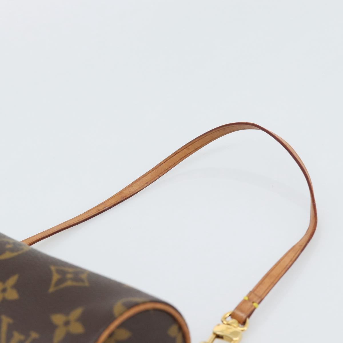 LOUIS VUITTON Monogram Papillon Pouch LV Auth 193015