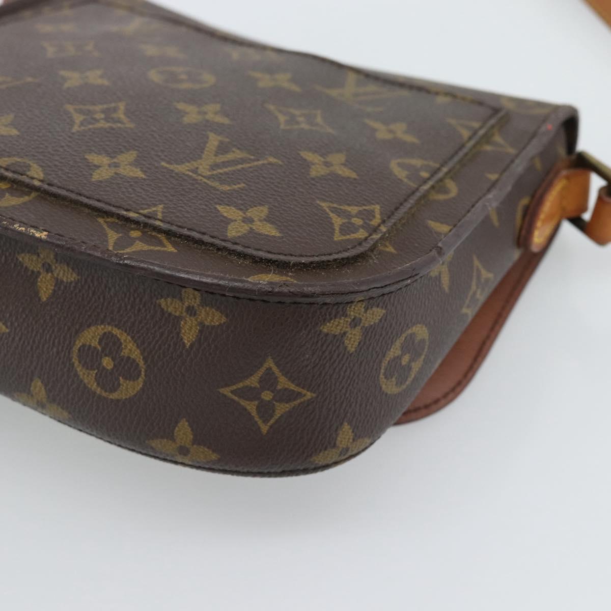 LOUIS VUITTON Monogram Saint Cloud MM Shoulder Bag M51243 LV Auth 193034