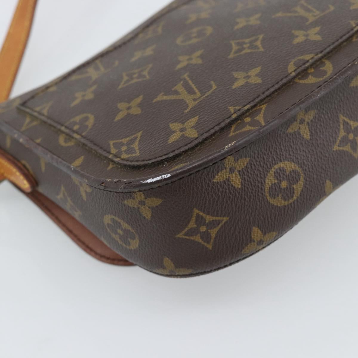 LOUIS VUITTON Monogram Saint Cloud MM Shoulder Bag M51243 LV Auth 193034