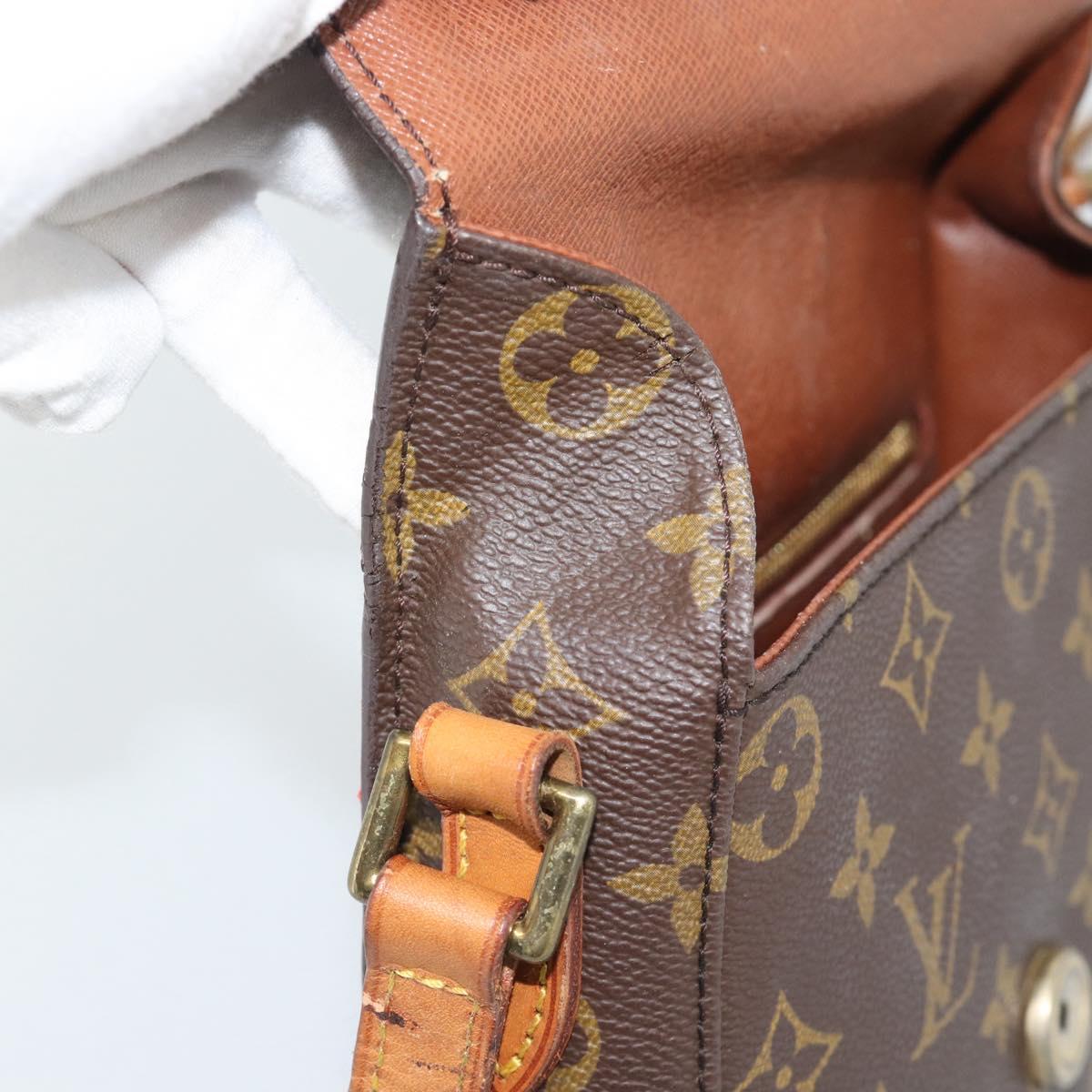 LOUIS VUITTON Monogram Saint Cloud MM Shoulder Bag M51243 LV Auth 193034