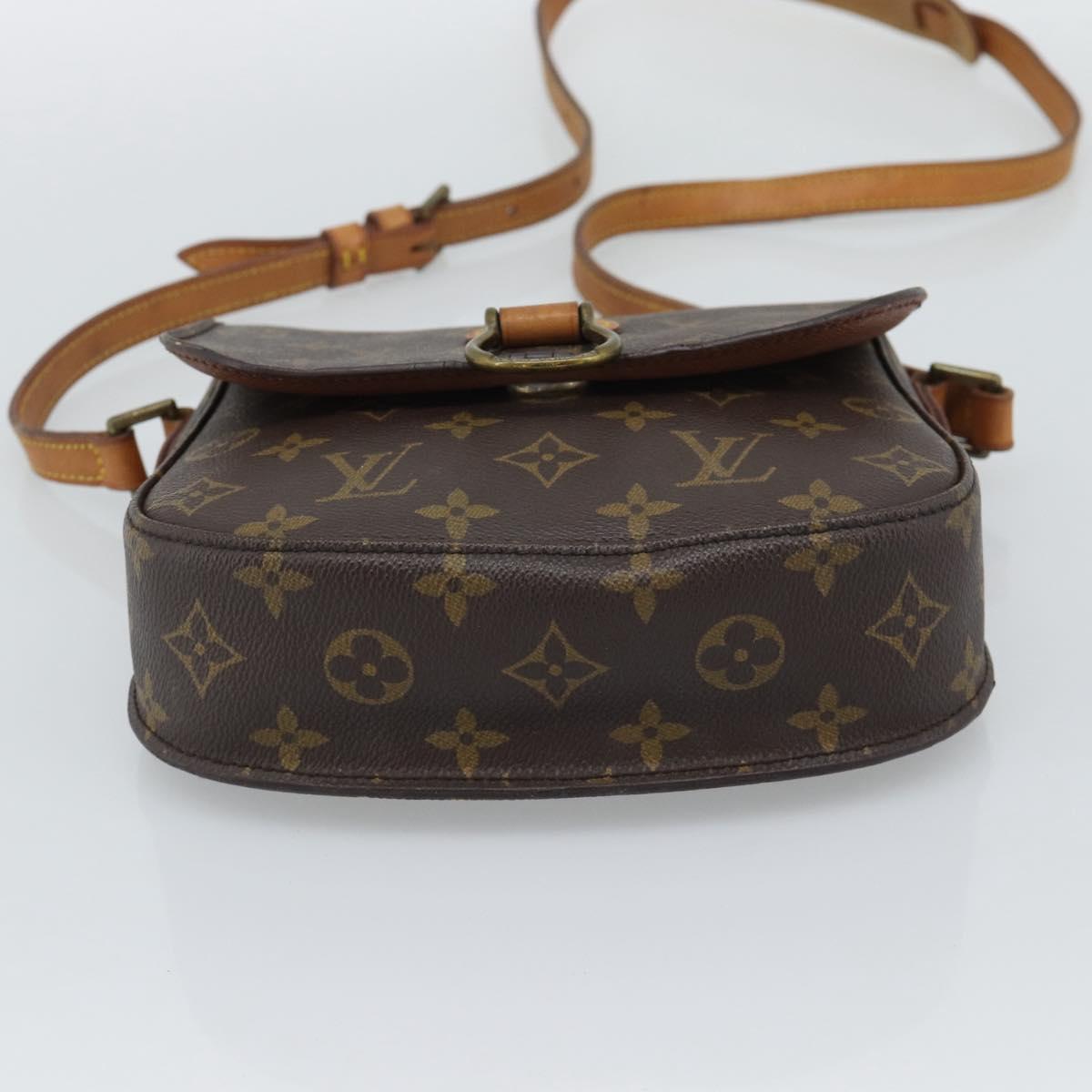 LOUIS VUITTON Monogram Saint Cloud MM Shoulder Bag M51243 LV Auth 193034