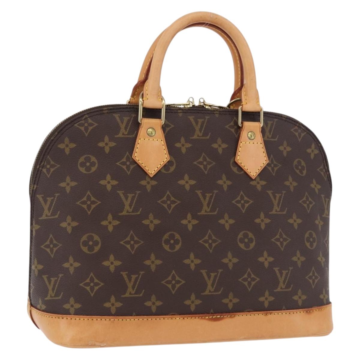 LOUIS VUITTON Monogram Alma Hand Bag M51130 LV Auth 193035A