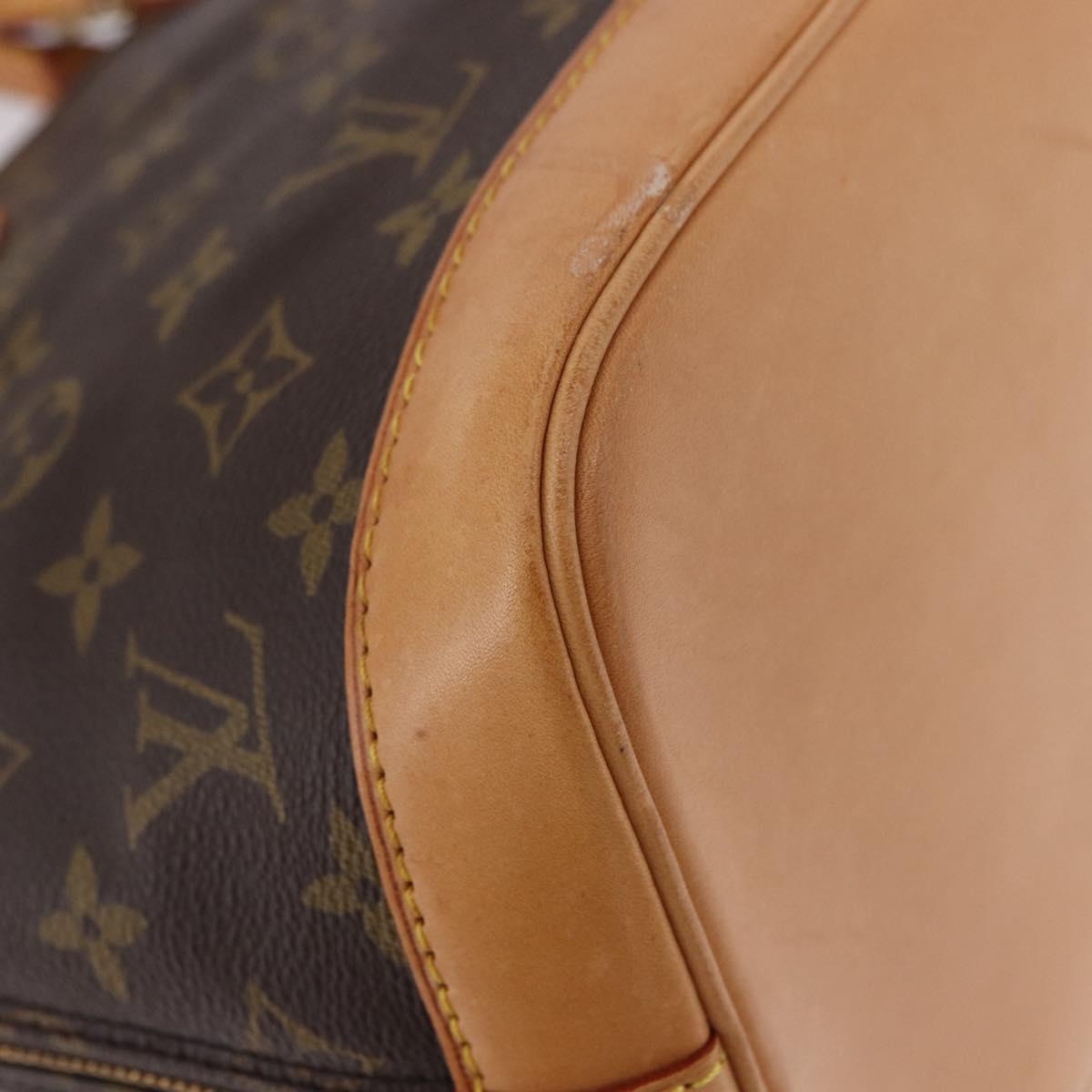 LOUIS VUITTON Monogram Alma Hand Bag M51130 LV Auth 193035A