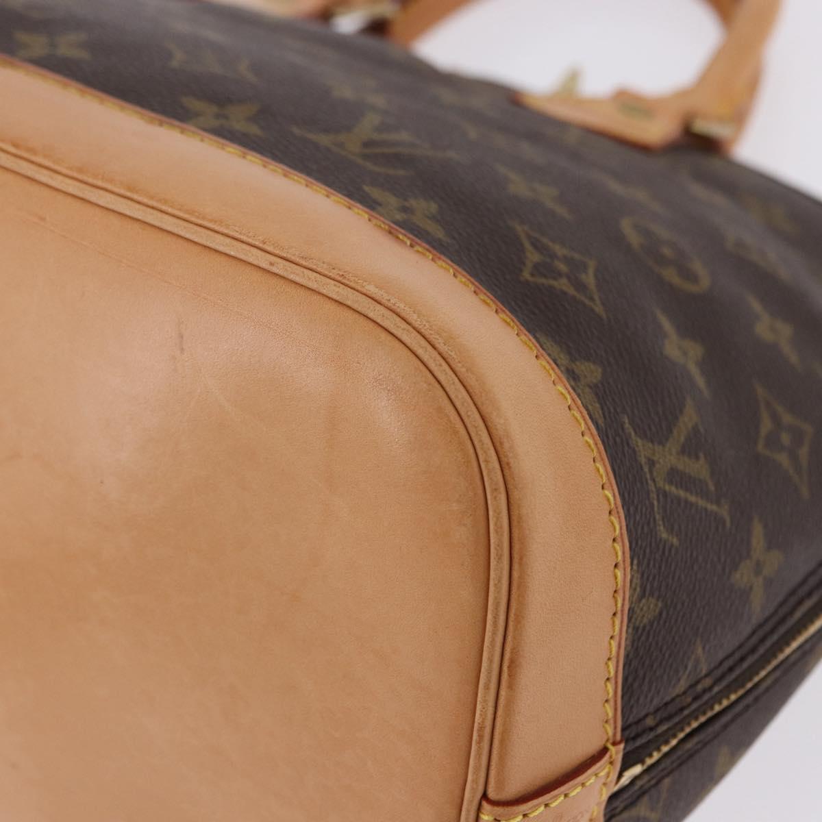 LOUIS VUITTON Monogram Alma Hand Bag M51130 LV Auth 193035A