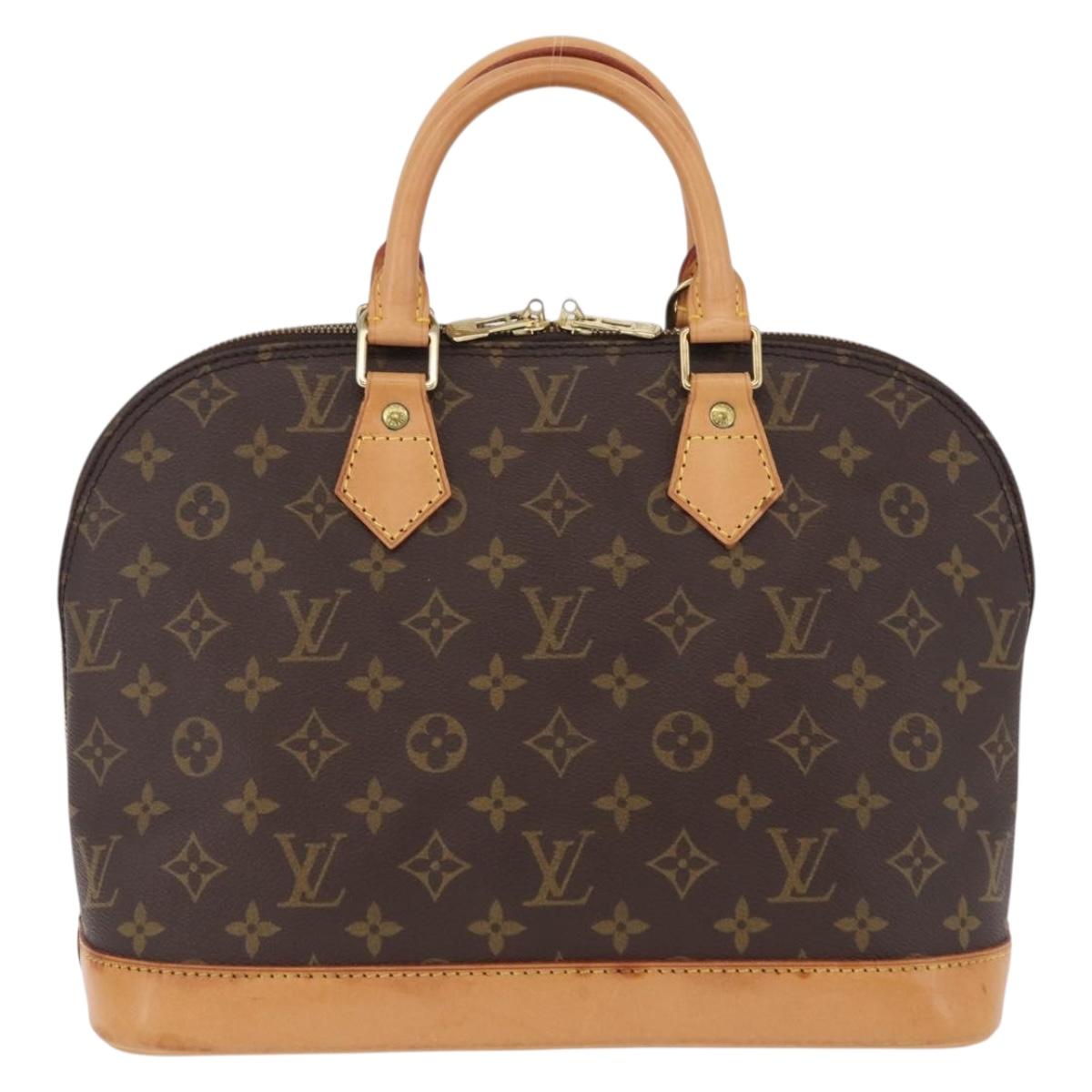 LOUIS VUITTON Monogram Alma Hand Bag M51130 LV Auth 193035A